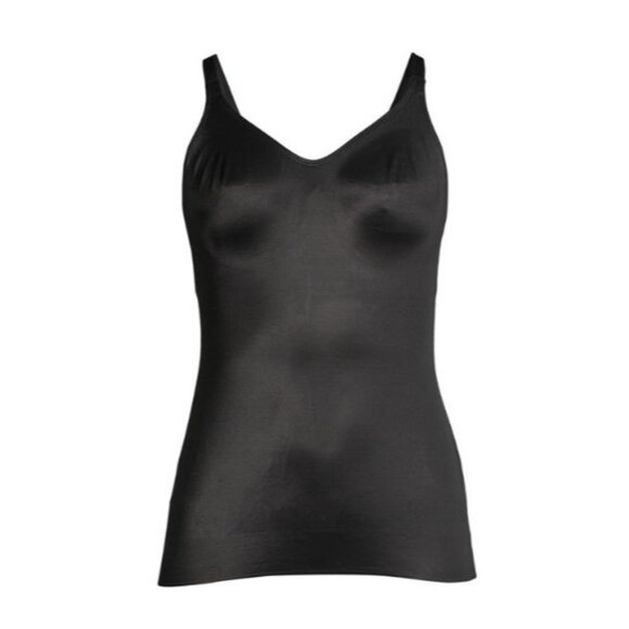 NWT Cupid Women's 38D Black Firm Control Shaping Camisole Wonderful U Shapewear - Picture 1 of 2